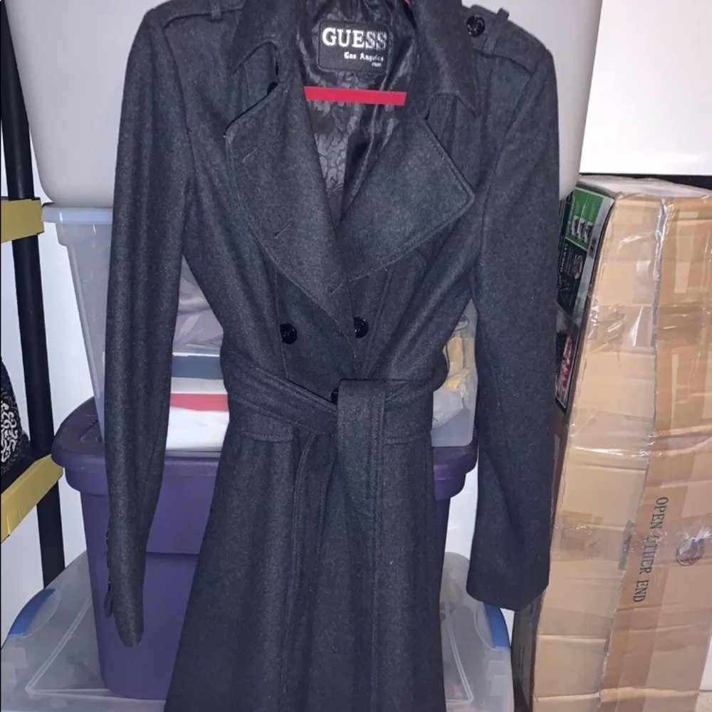 Guess coat size Large